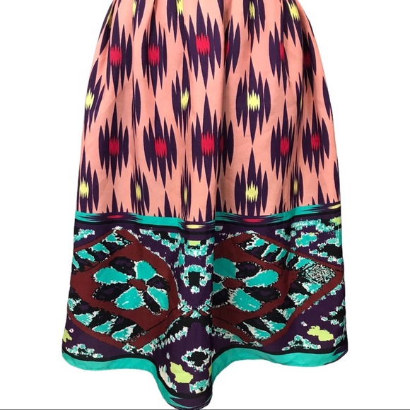 MM Couture by Miss Me Tribal aztec strapless dress - Picture 3 of 11